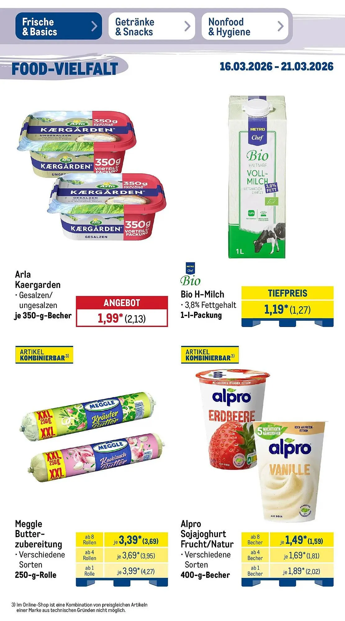 METRO Prospekt von 15. März bis 21. März 2026 - Prospekt seite 18