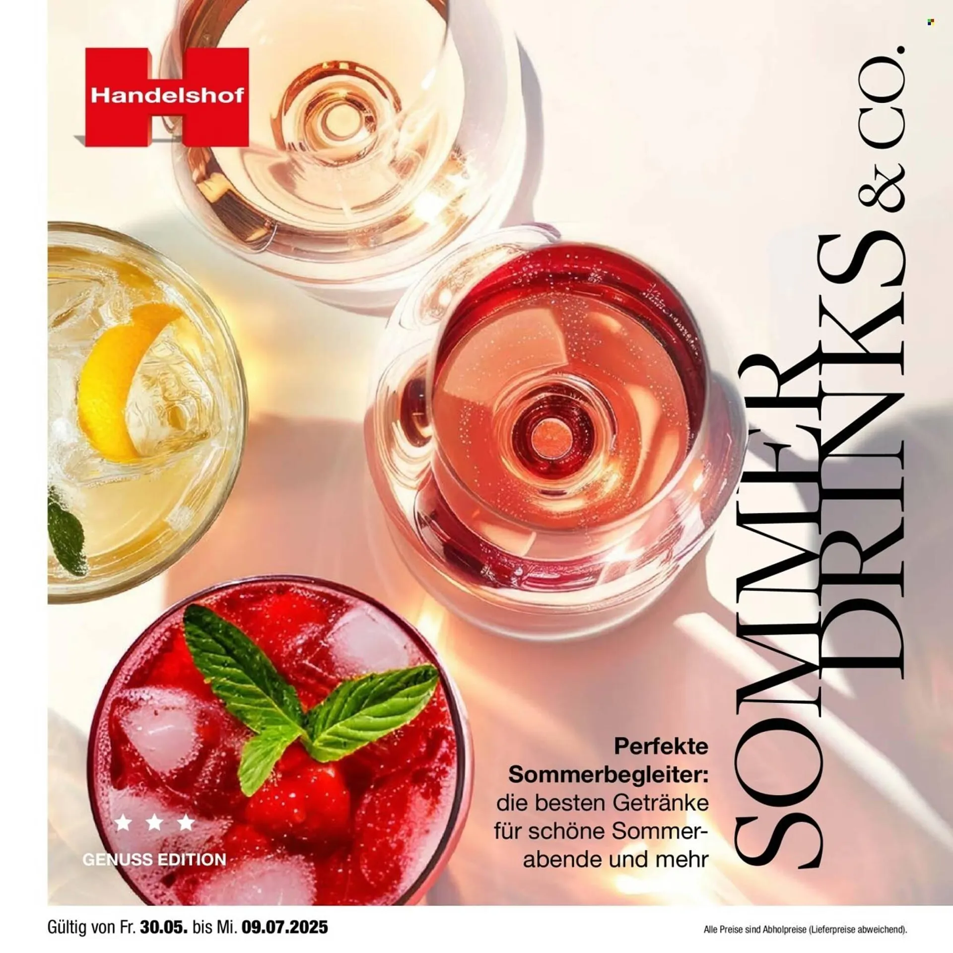Handelshof Prospekt von 30. Mai bis 9. Juli 2025 - Prospekt seite 1