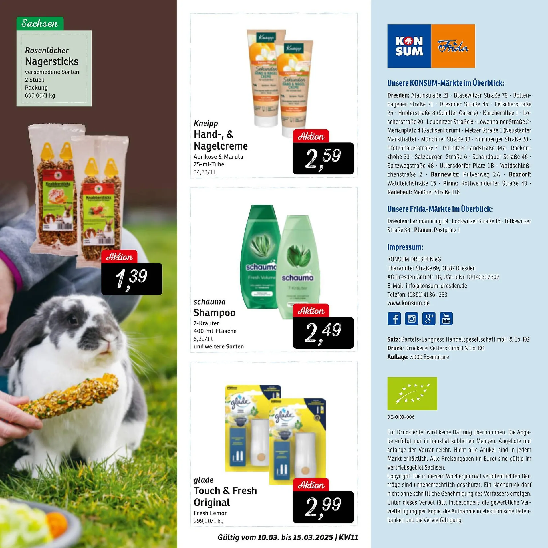 KONSUM Prospekt von 10. März bis 15. März 2025 - Prospekt seite 12