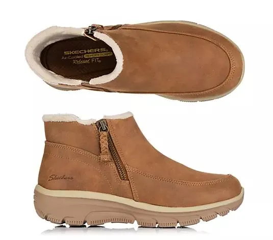 SKECHERS Damen-Stiefelette Modern Comfort Winter wasserabweisend flexible Sohle