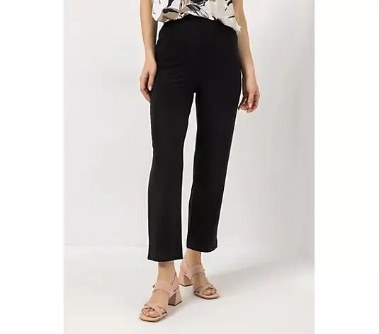 KIM & CO. Hose Kara Deluxe Brazil Knit knöchellang konischer Beinverlauf