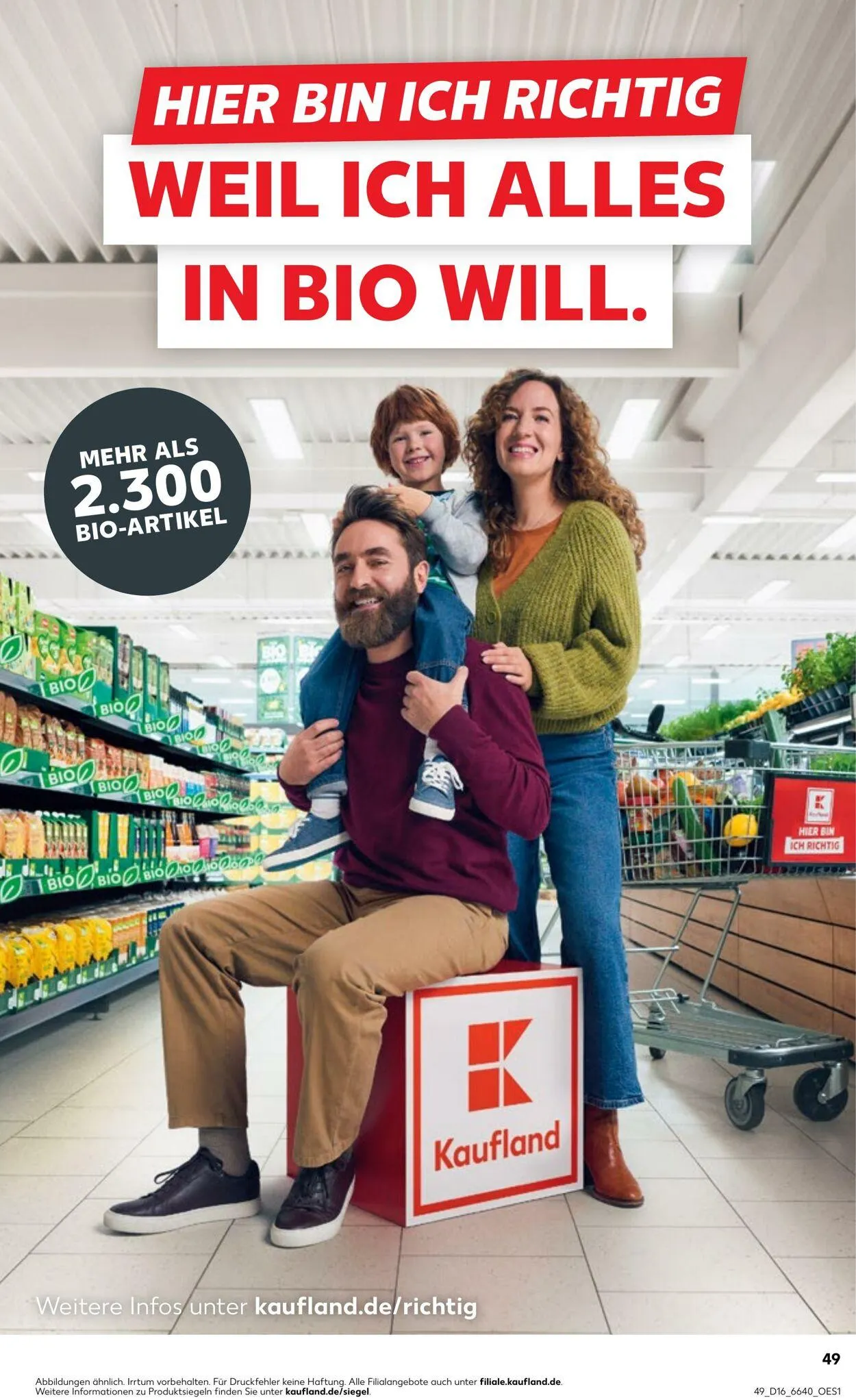 Kaufland - Bergen von 17. April bis 23. April 2025 - Prospekt seite 49