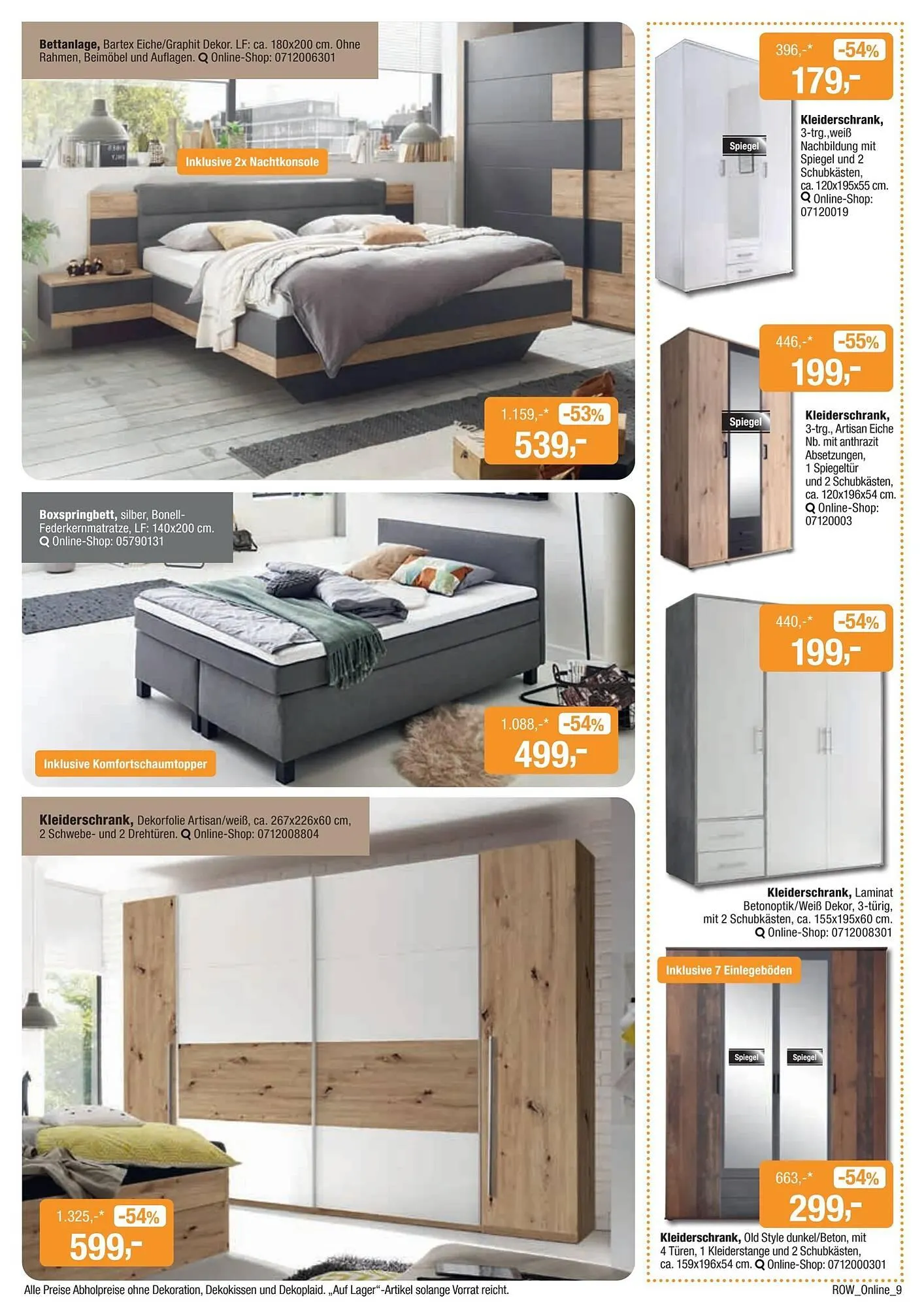 Opti Wohnwelt Prospekt von 9. Dezember bis 19. Dezember 2026 - Prospekt seite 9