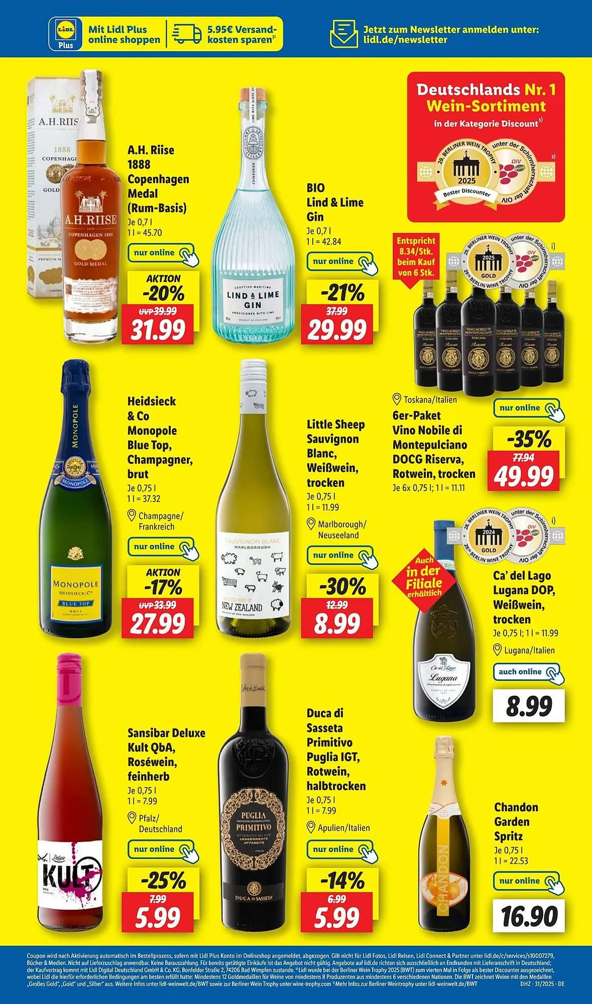 Lidl Prospekt von 28. Juli bis 3. August 2025 - Prospekt seite 63