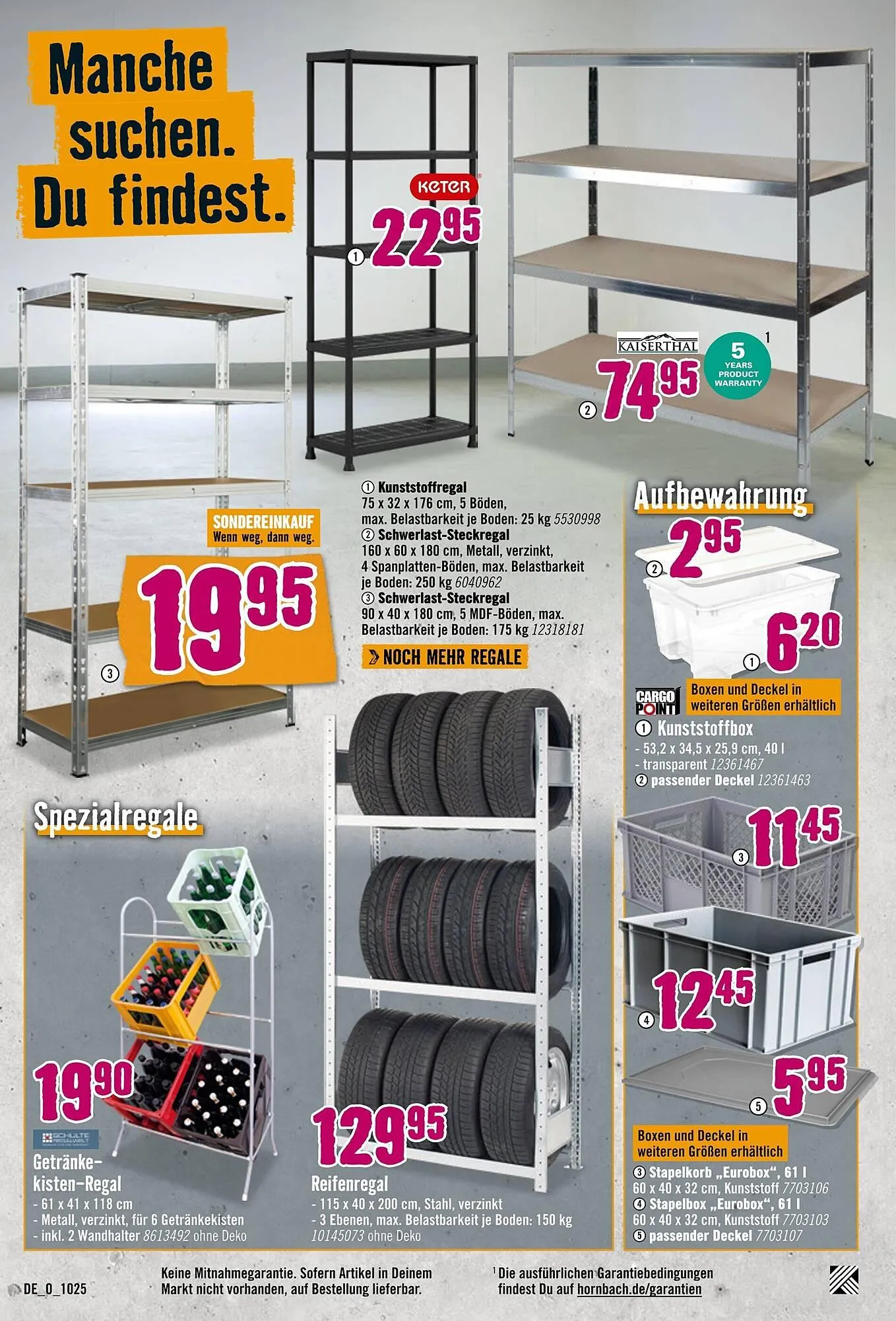 Hornbach Prospekt von 1. Oktober bis 29. Oktober 2025 - Prospekt seite 19