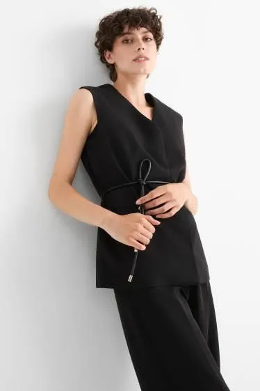 Business waistcoat - relaxed fit