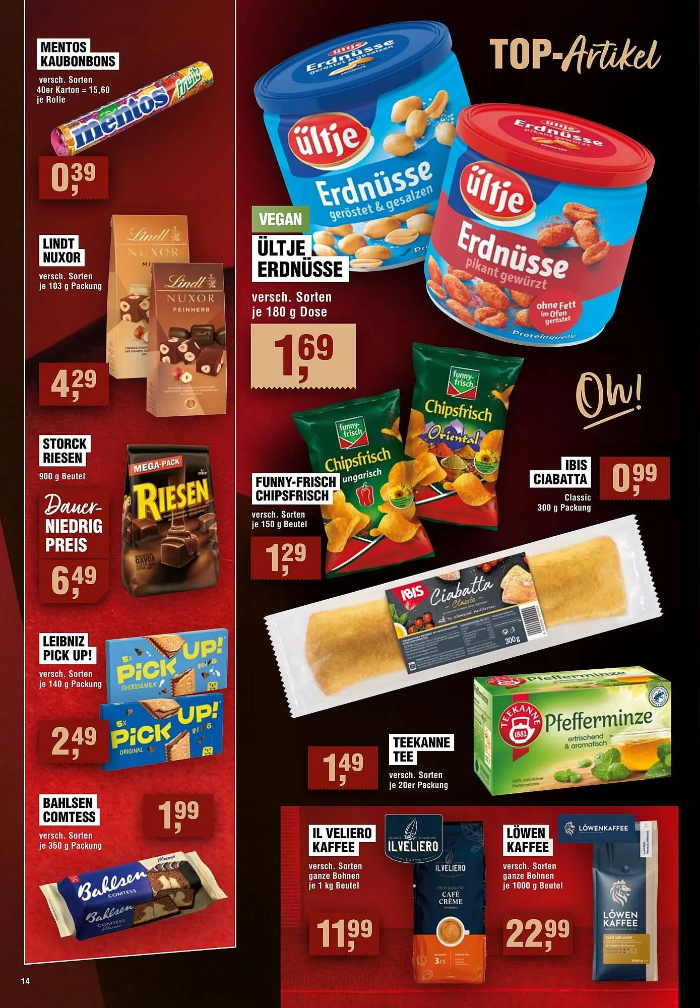 Handelshof Prospekt von 22. Januar bis 28. Januar 2026 - Prospekt seite 14