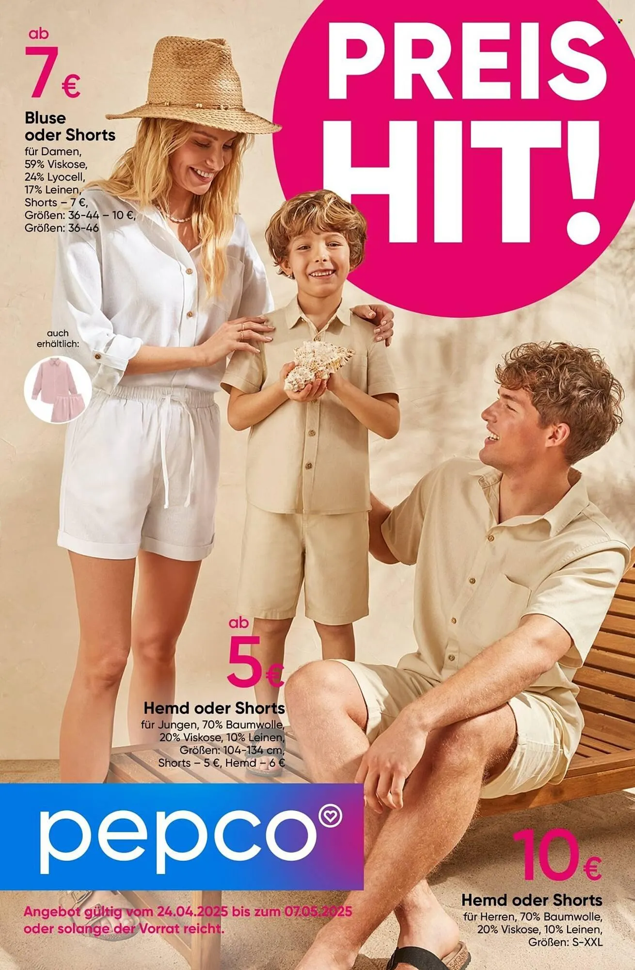 PEPCO Prospekt von 24. April bis 7. Mai 2025 - Prospekt seite 1