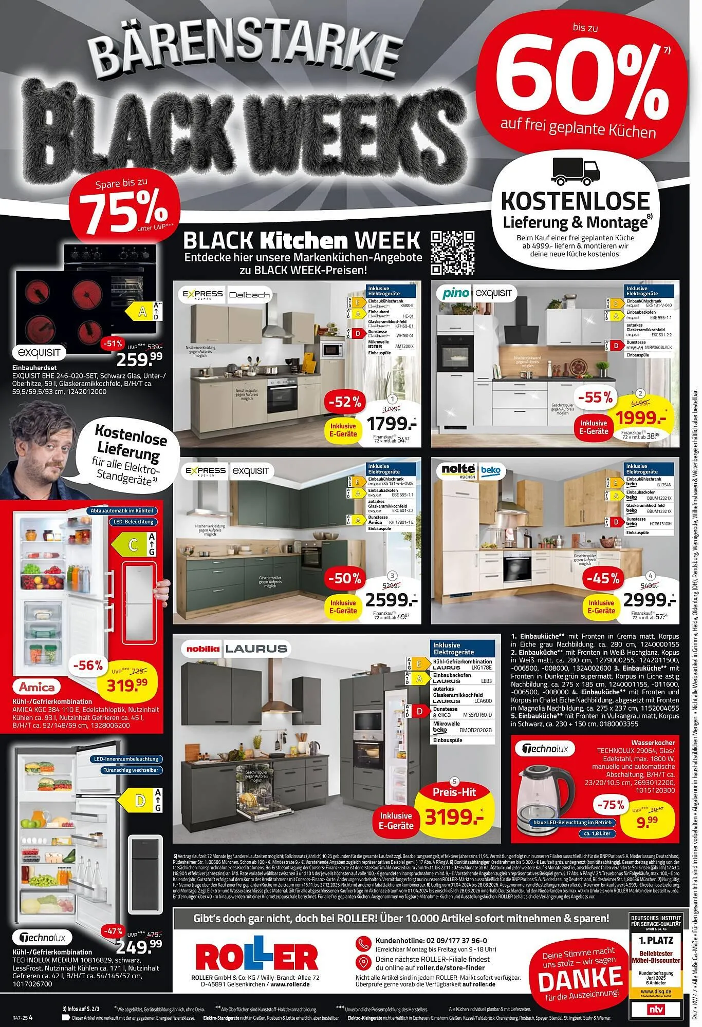 ROLLER Prospekt von 16. November bis 22. November 2025 - Prospekt seite 9