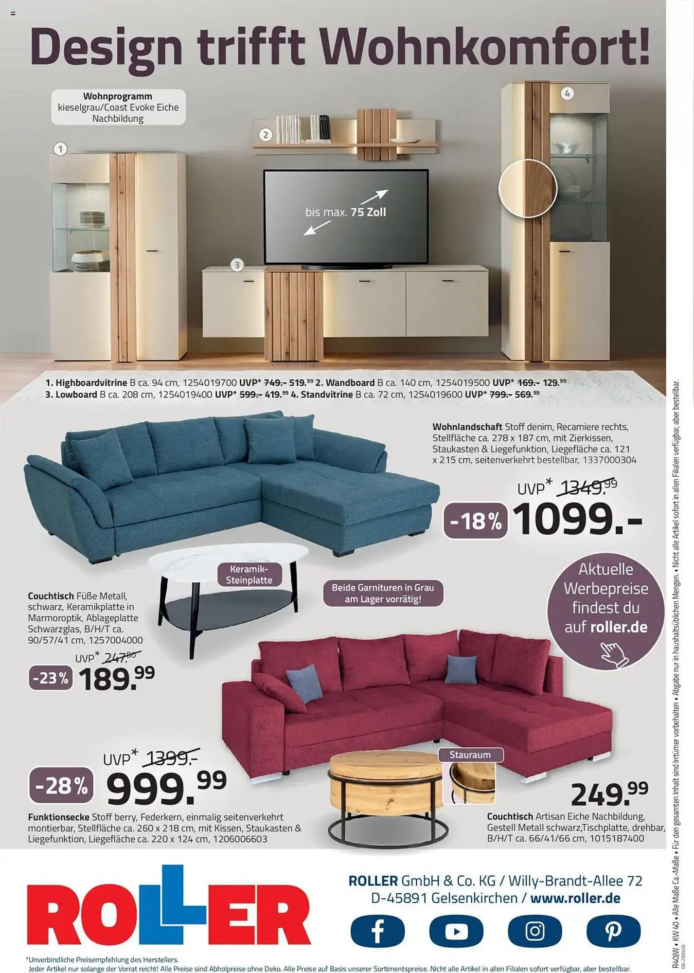 ROLLER Prospekt von 28. September bis 31. Dezember 2025 - Prospekt seite 14