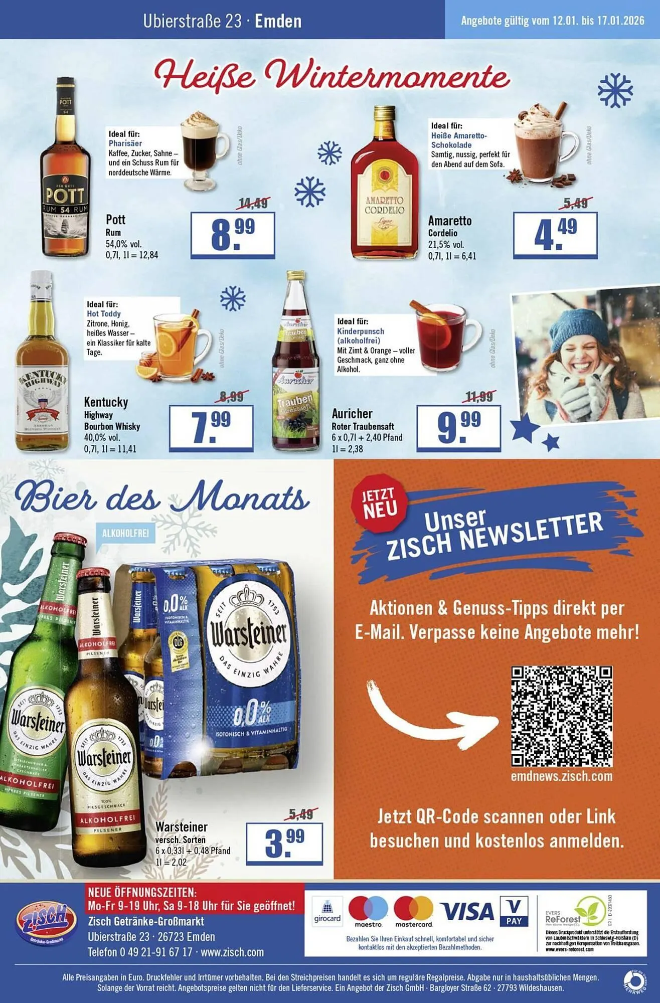 Zisch Prospekt von 12. Januar bis 17. Januar 2026 - Prospekt seite 8