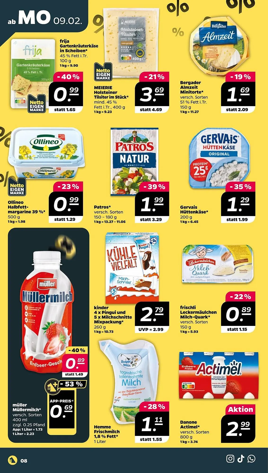 NETTO Prospekt von 9. Februar bis 14. Februar 2026 - Prospekt seite 8