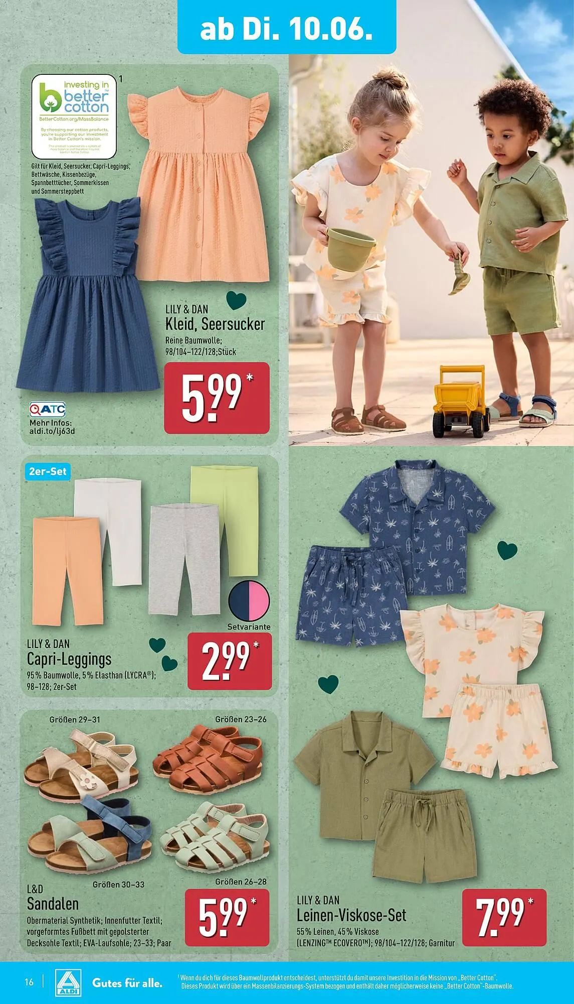 Aldi Nord Prospekt von 10. Juni bis 14. Juni 2025 - Prospekt seite 16