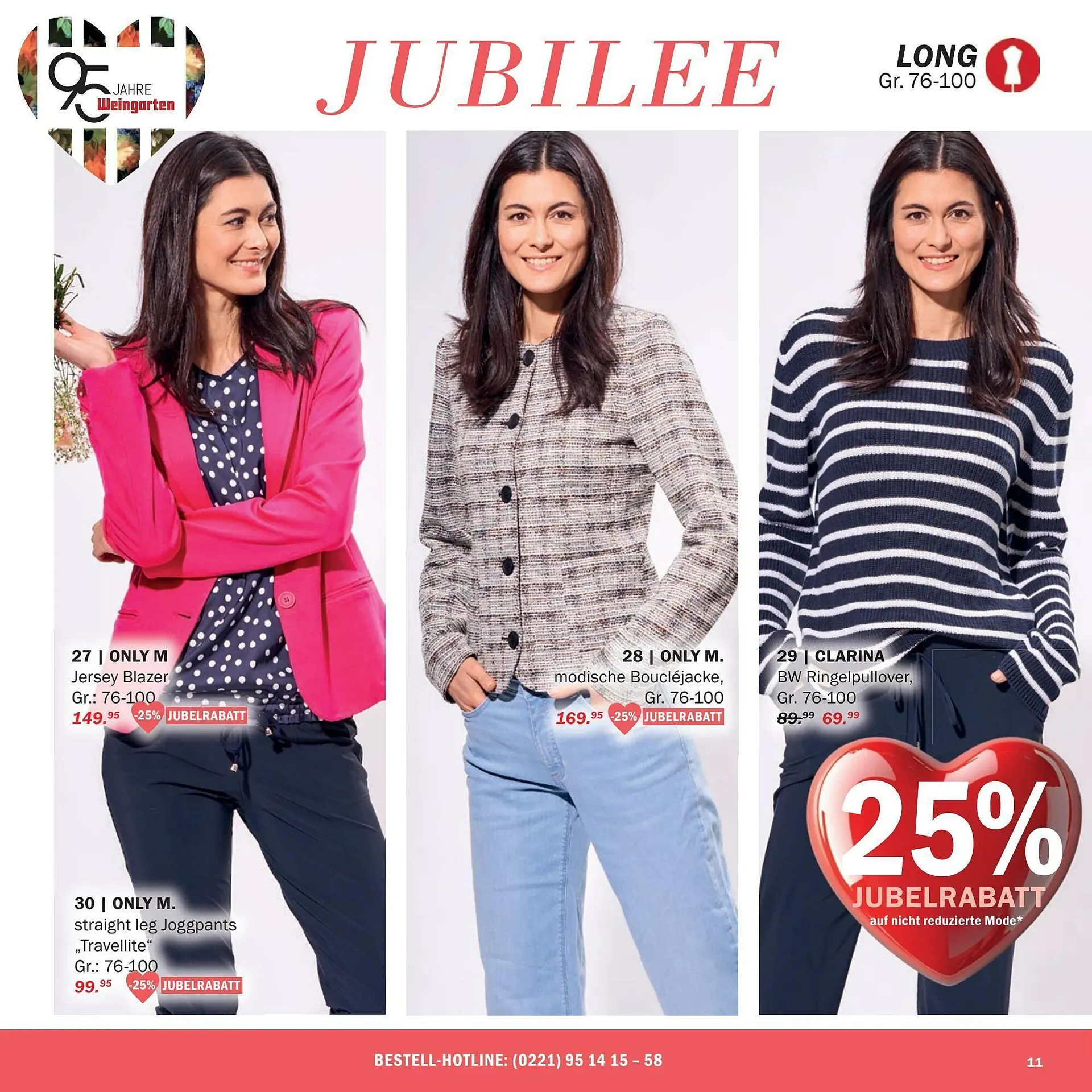 Modehaus Weingarten Prospekt von 2. April bis 1. Juni 2025 - Prospekt seite 11