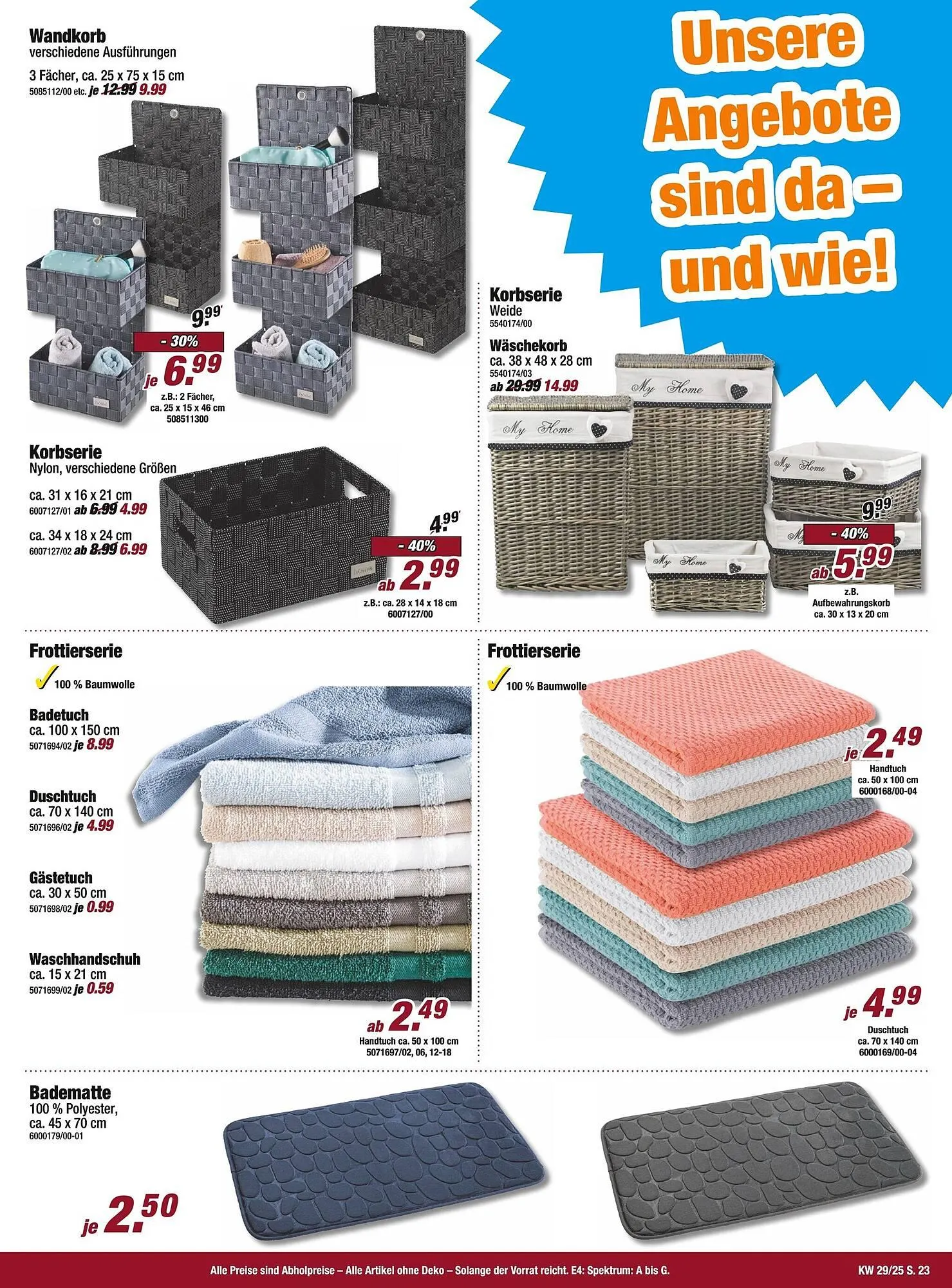 Poco Prospekt von 12. Juli bis 18. Juli 2025 - Prospekt seite 23