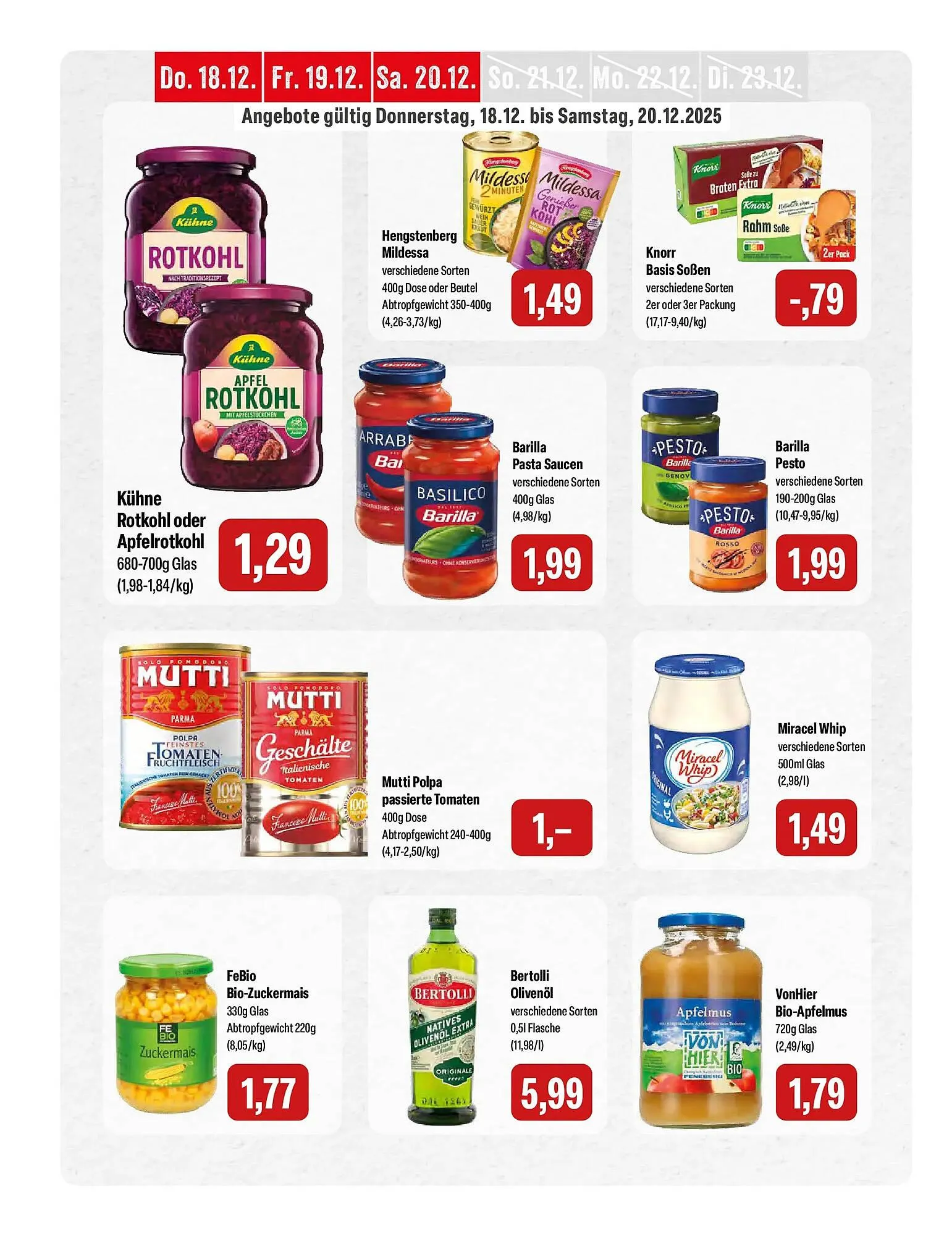 Feneberg Prospekt von 17. Dezember bis 20. Dezember 2025 - Prospekt seite 12