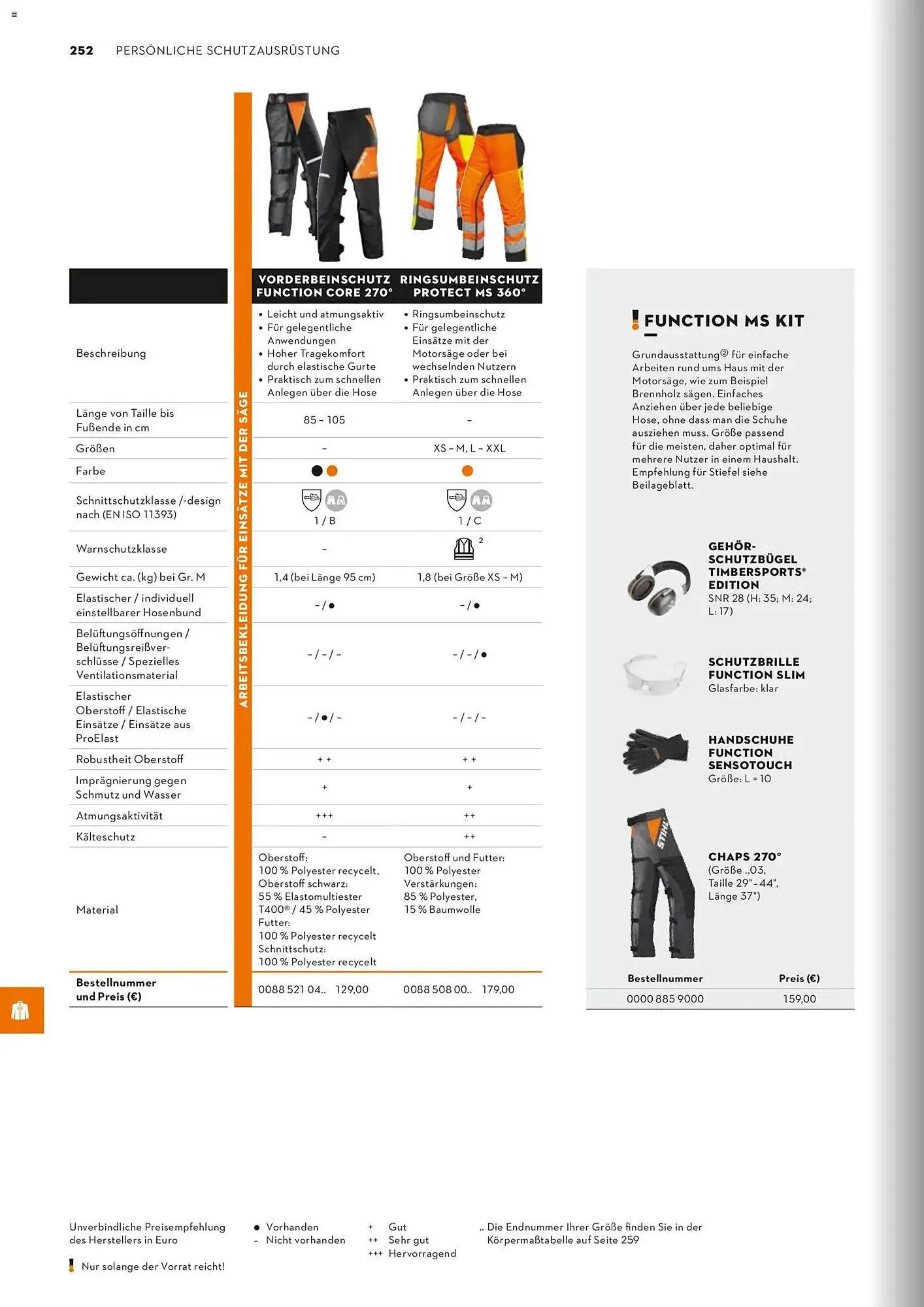 STIHL Prospekt von 1. Januar bis 31. Dezember 2026 - Prospekt seite 252