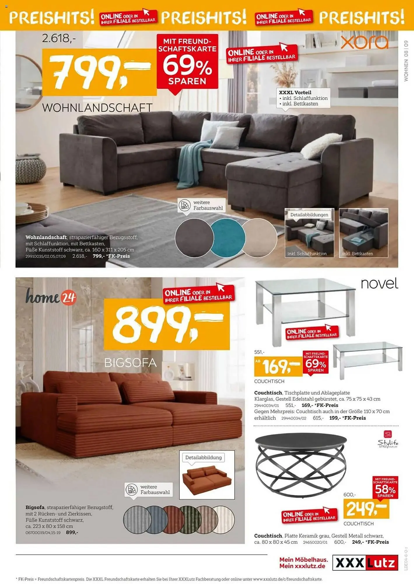 XXXLutz Prospekt von 4. April bis 18. April 2026 - Prospekt seite 9