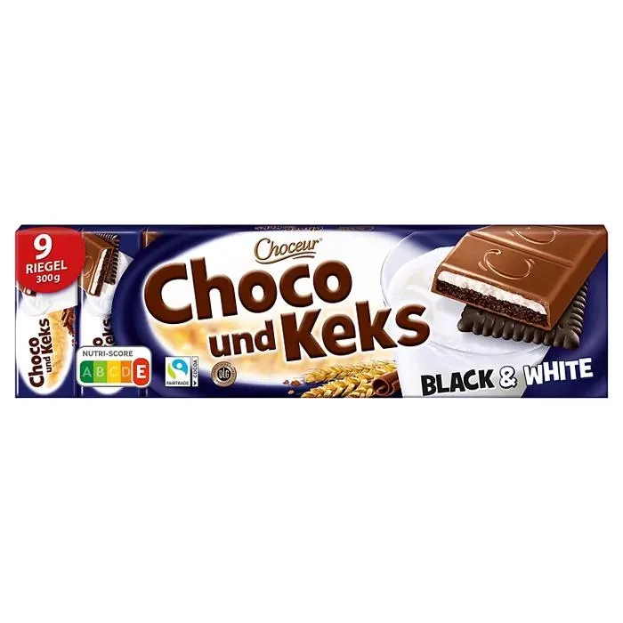 CHOCEUR Schoko und Keks 300 g, Black & White