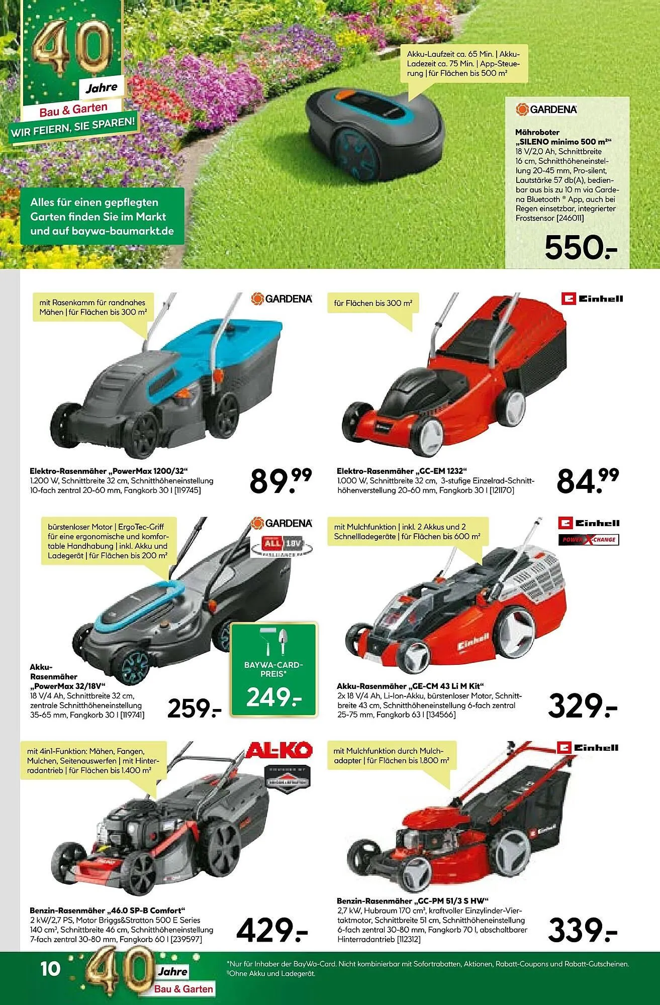 BayWa Bau & Garten Prospekt von 7. April bis 12. April 2026 - Prospekt seite 10