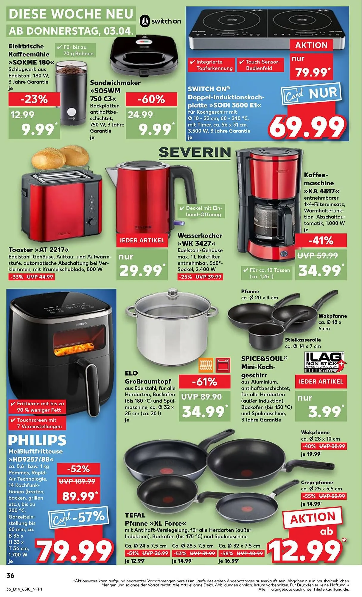 Kaufland Prospekt von 3. April bis 9. April 2025 - Prospekt seite 36