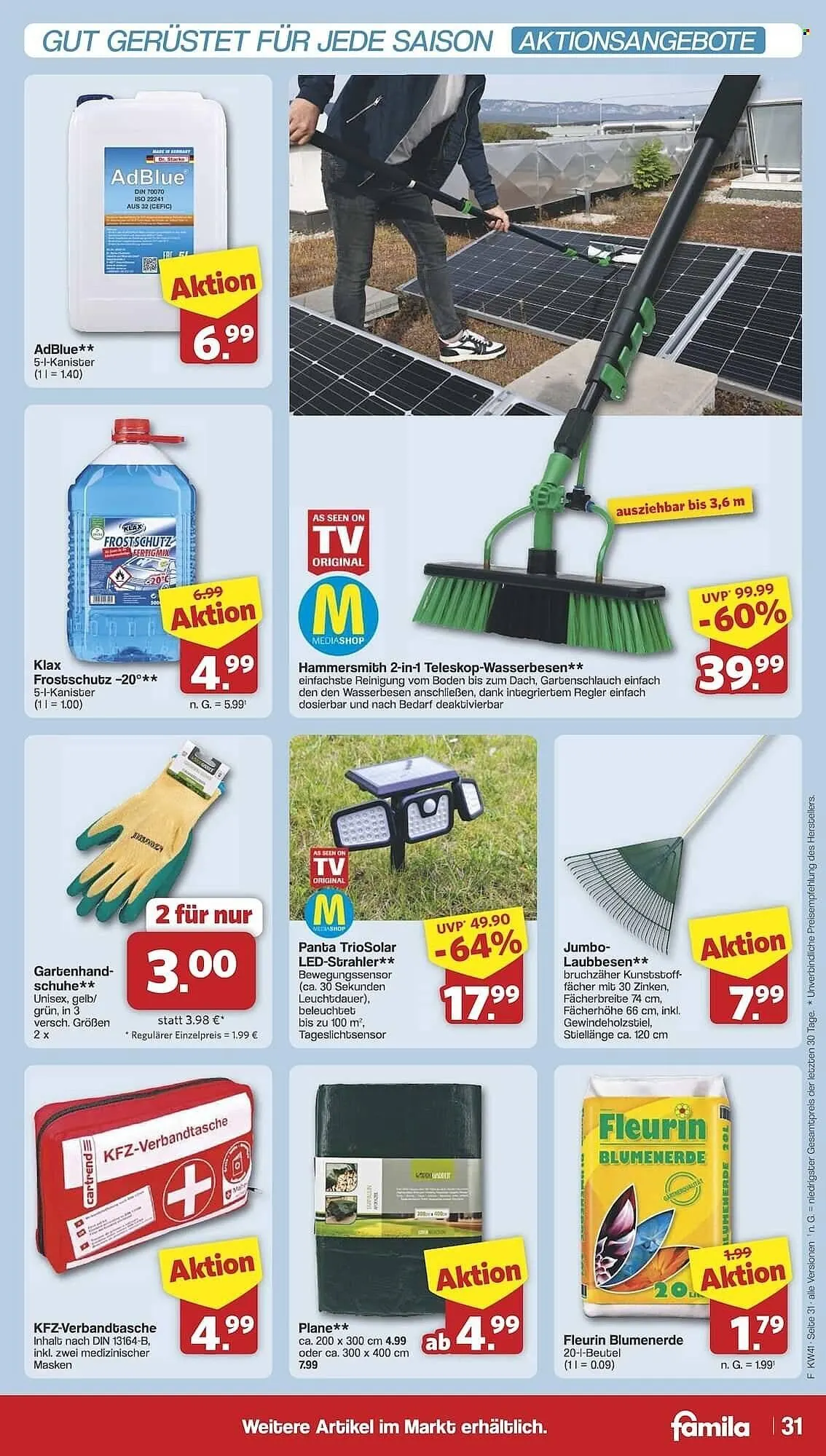 Famila Nord Ost Prospekt von 6. Oktober bis 11. Oktober 2025 - Prospekt seite 34