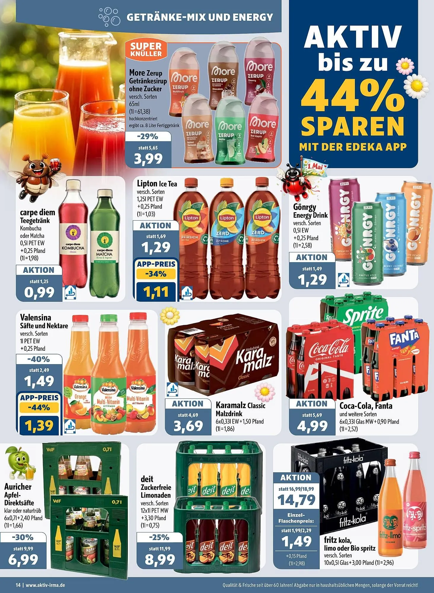 Aktiv Irma Prospekt von 27. April bis 2. Mai 2026 - Prospekt seite 14