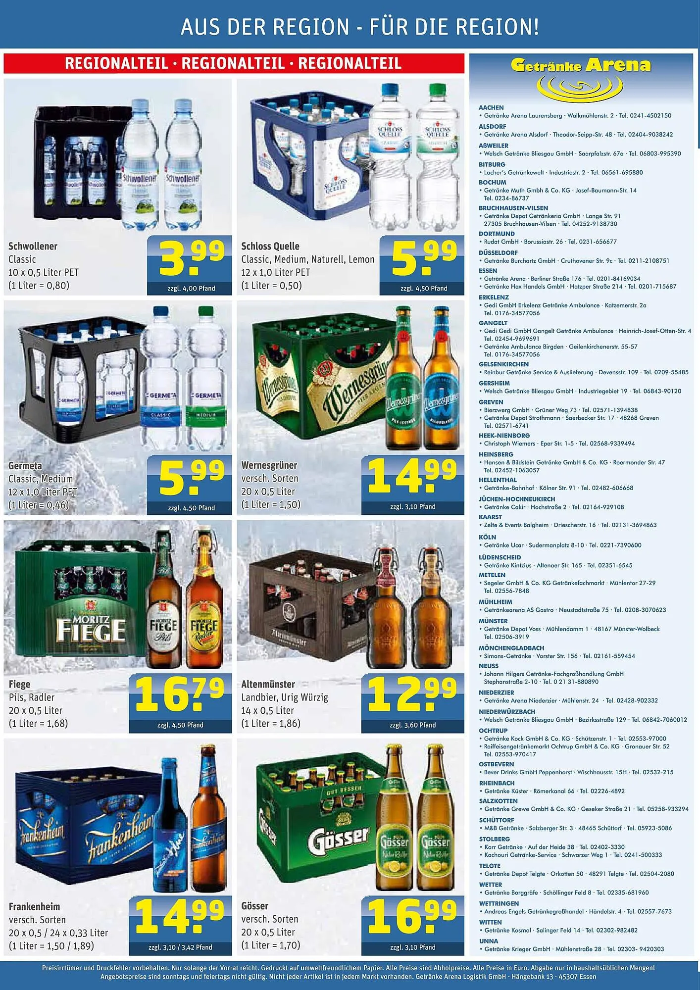 Getränke Arena Prospekt von 2. Februar bis 8. Februar 2025 - Prospekt seite 4