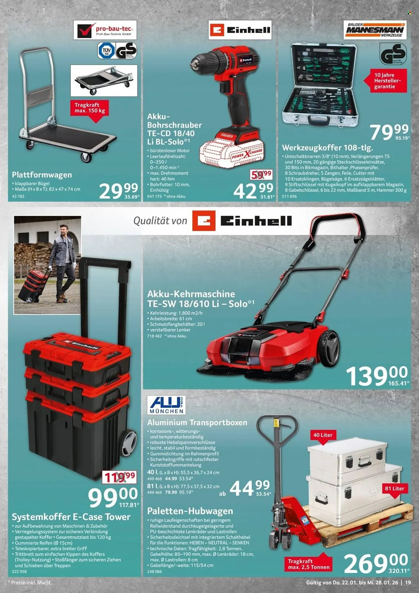 Selgros Prospekt von 22. Januar bis 28. Januar 2026 - Prospekt seite 19