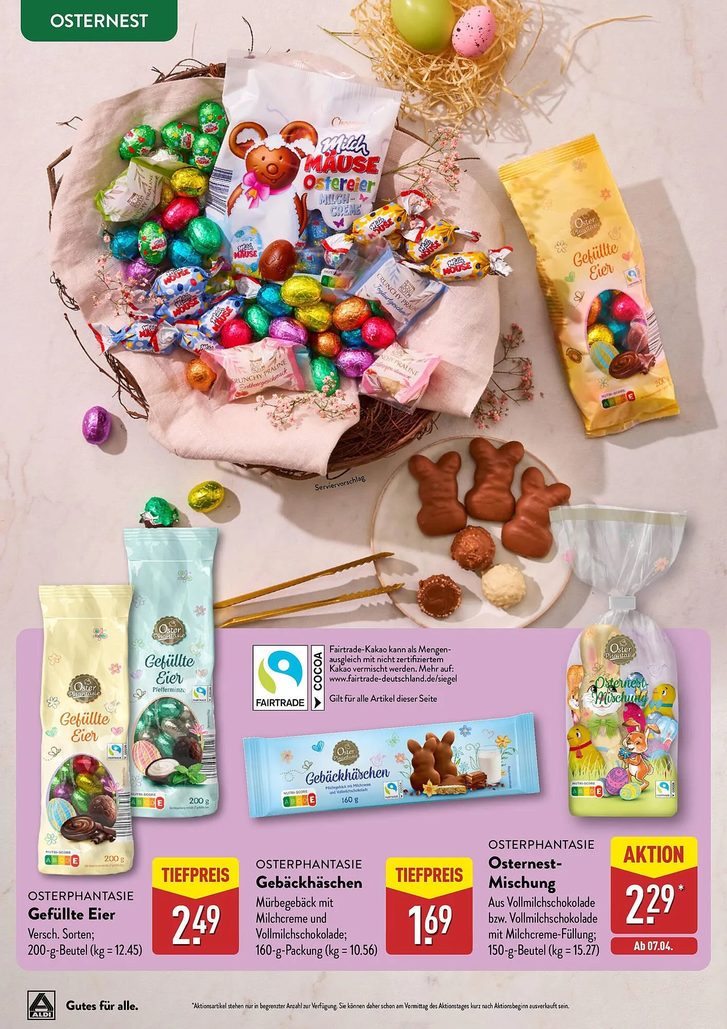 Aldi Nord Prospekt von 16. März bis 17. April 2025 - Prospekt seite 34