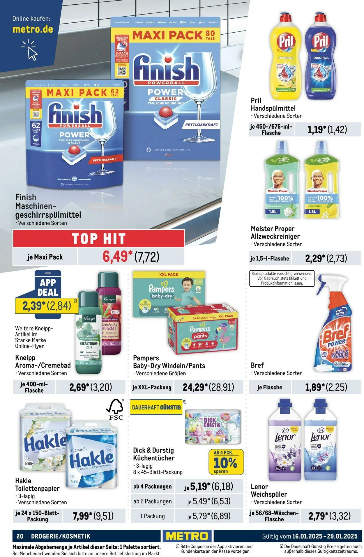 Metro Aktueller Prospekt von 4. Juni bis 18. Juni 2025 - Prospekt seite 20