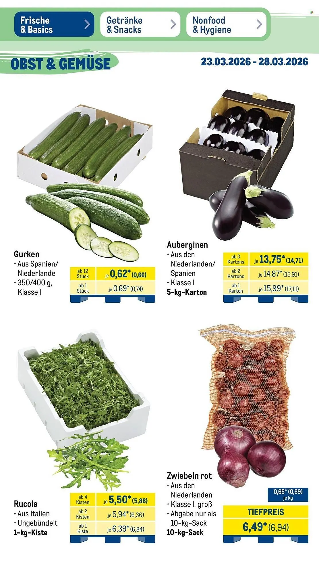 METRO Prospekt von 23. März bis 28. März 2026 - Prospekt seite 14