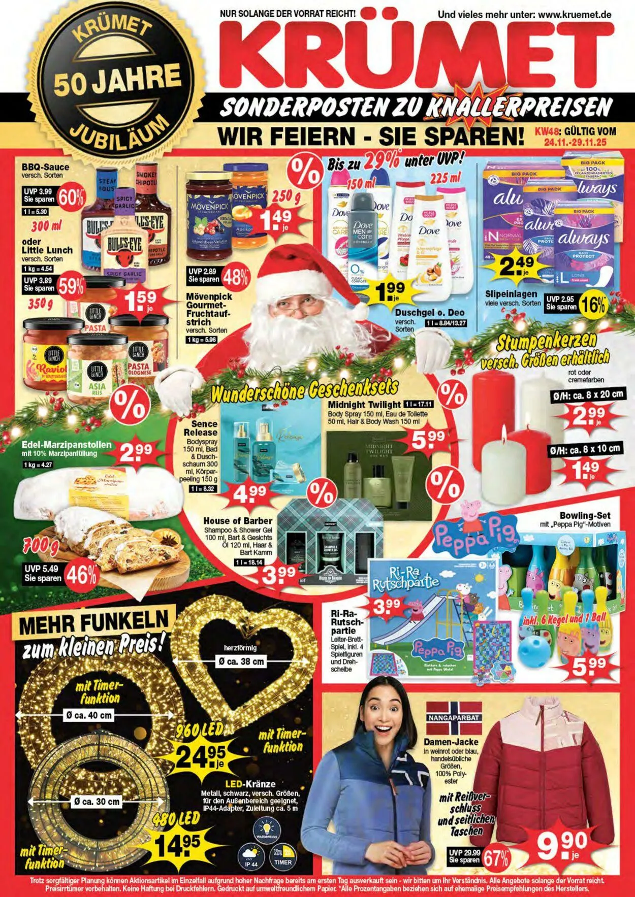 KRÜMET Aktueller Prospekt von 24. November bis 29. November 2025 - Prospekt seite 1