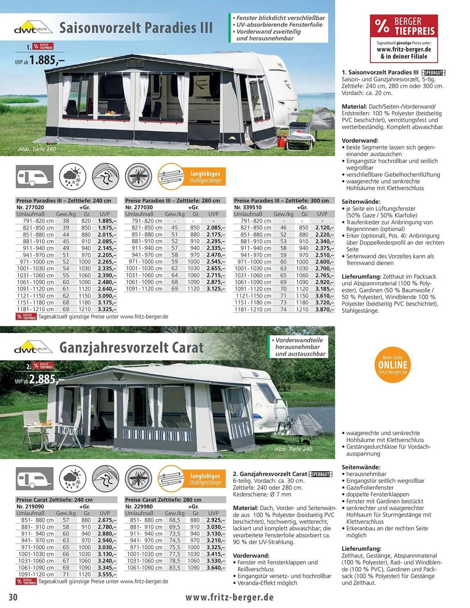 Fritz Berger Prospekt von 27. Mai bis 31. Dezember 2025 - Prospekt seite 30
