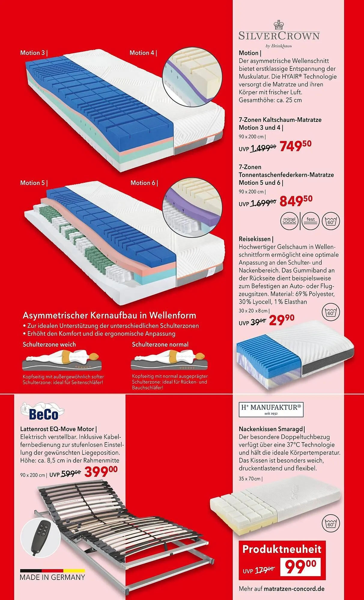 Matratzen Concord Prospekt von 27. Dezember bis 27. Januar 2026 - Prospekt seite 5