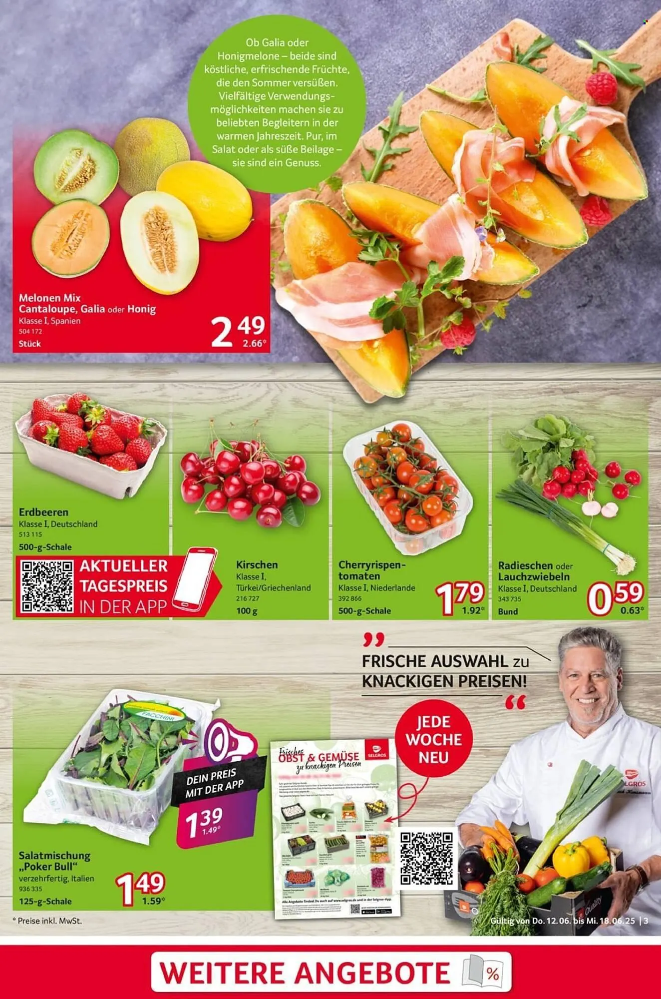 Selgros Prospekt von 12. Juni bis 18. Juni 2025 - Prospekt seite 3