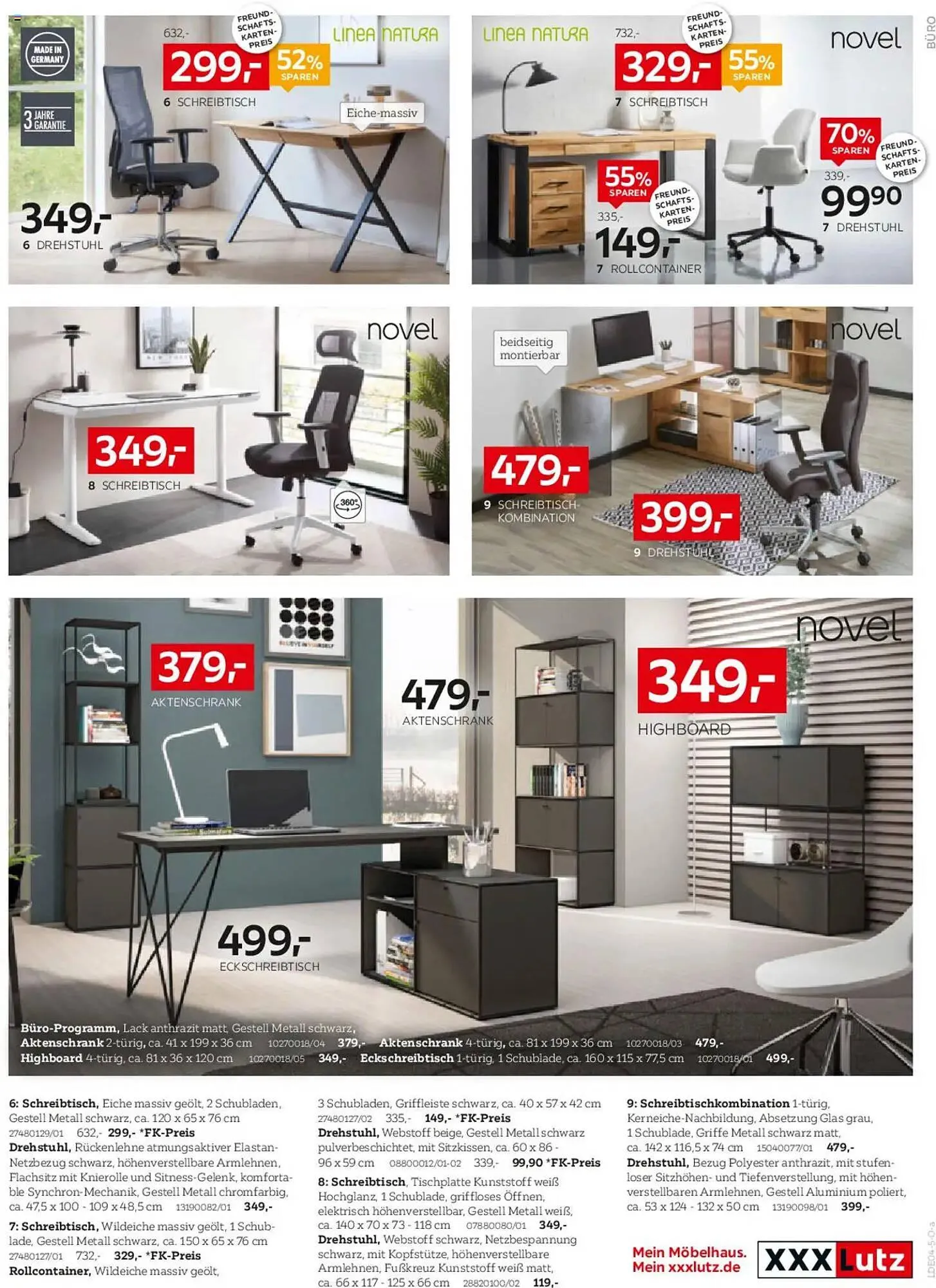 XXXLutz Prospekt von 23. März bis 6. April 2025 - Prospekt seite 19