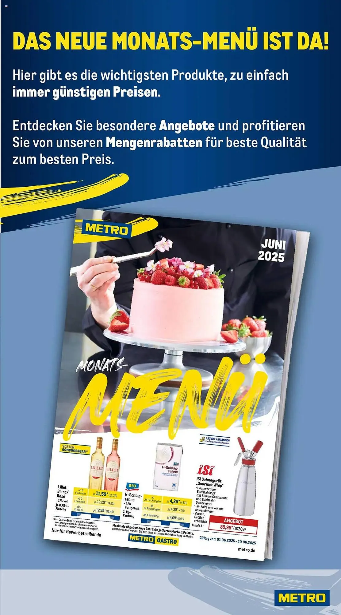 METRO Prospekt von 16. Juni bis 21. Juni 2025 - Prospekt seite 19
