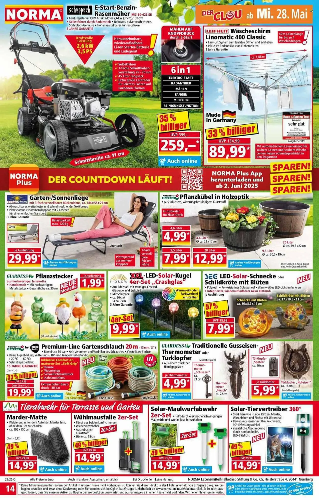 Norma Prospekt von 26. Mai bis 1. Juni 2025 - Prospekt seite 14