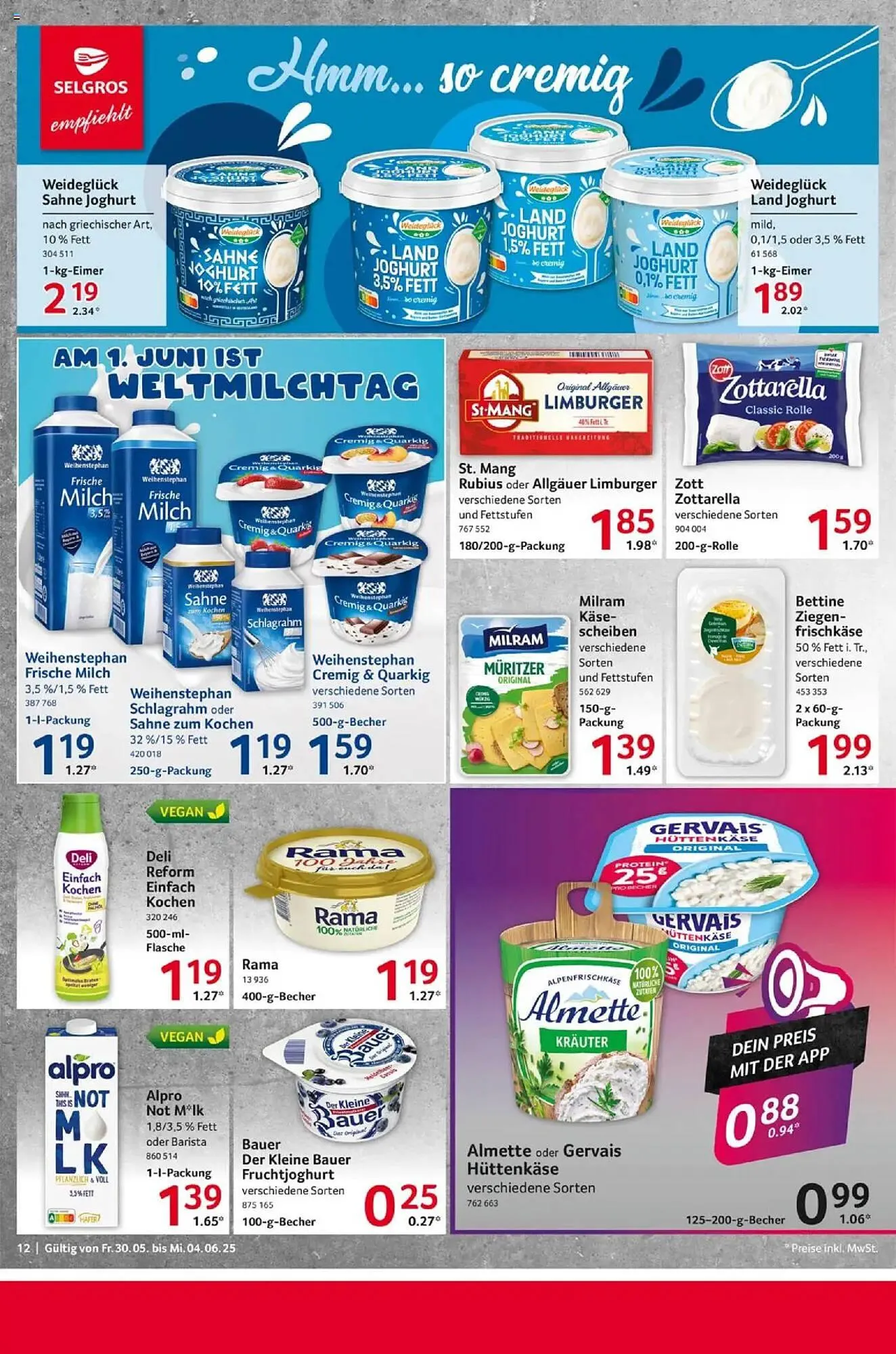 Selgros Prospekt von 30. Mai bis 4. Juni 2025 - Prospekt seite 12