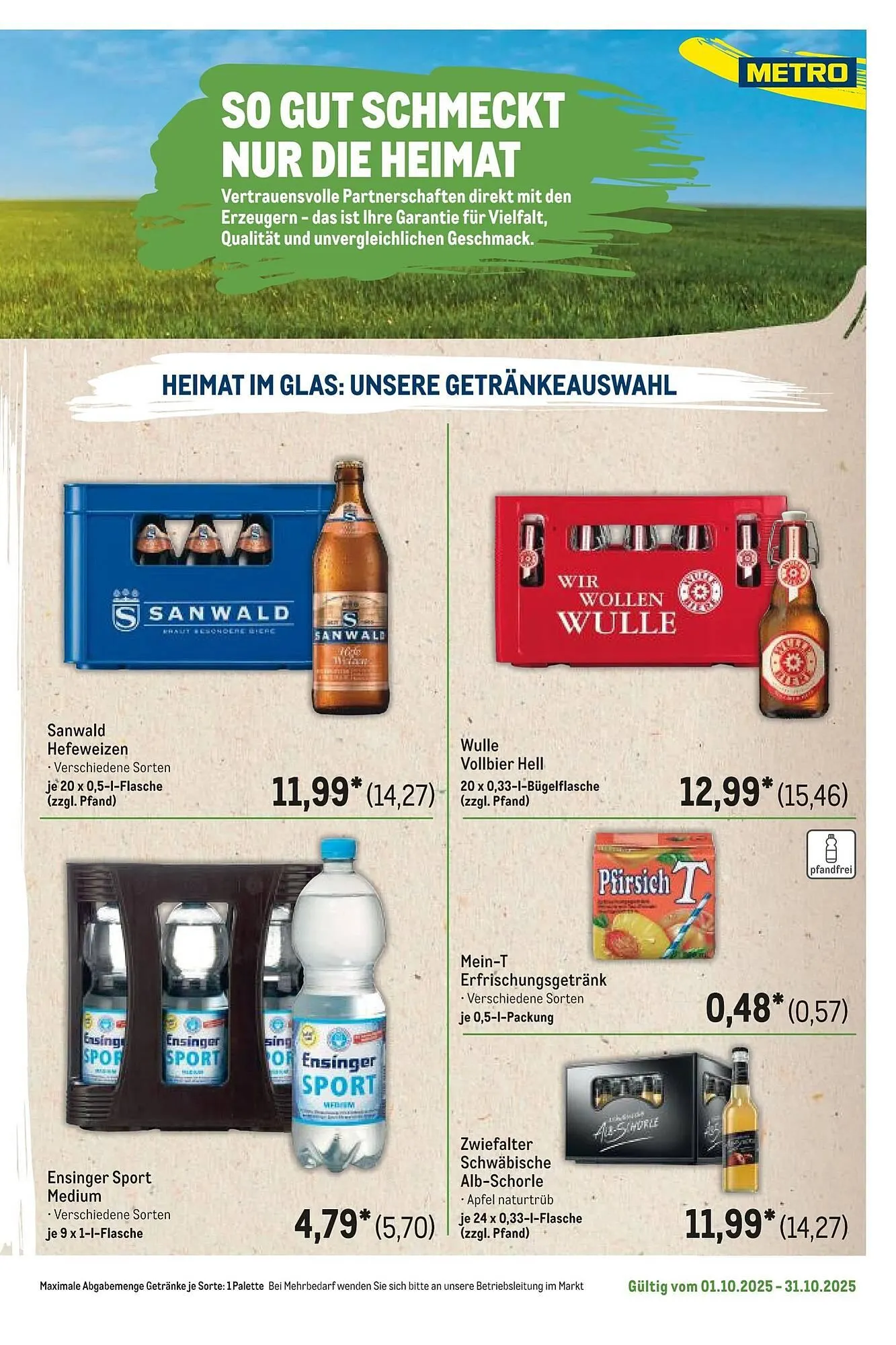 METRO Prospekt von 1. Oktober bis 31. Oktober 2025 - Prospekt seite 127