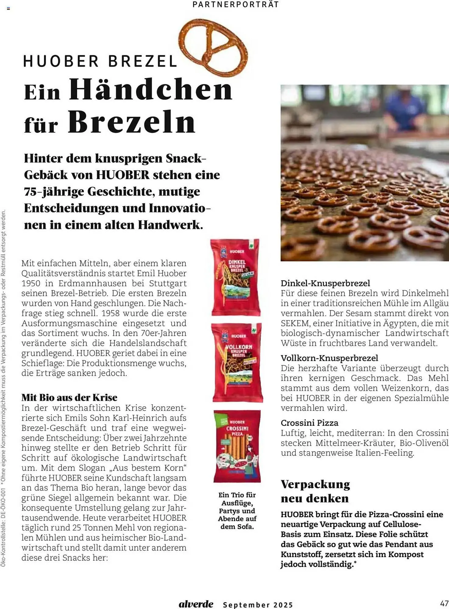 dm drogerie Magazin von 1. September bis 30. September 2025 - Prospekt seite 47