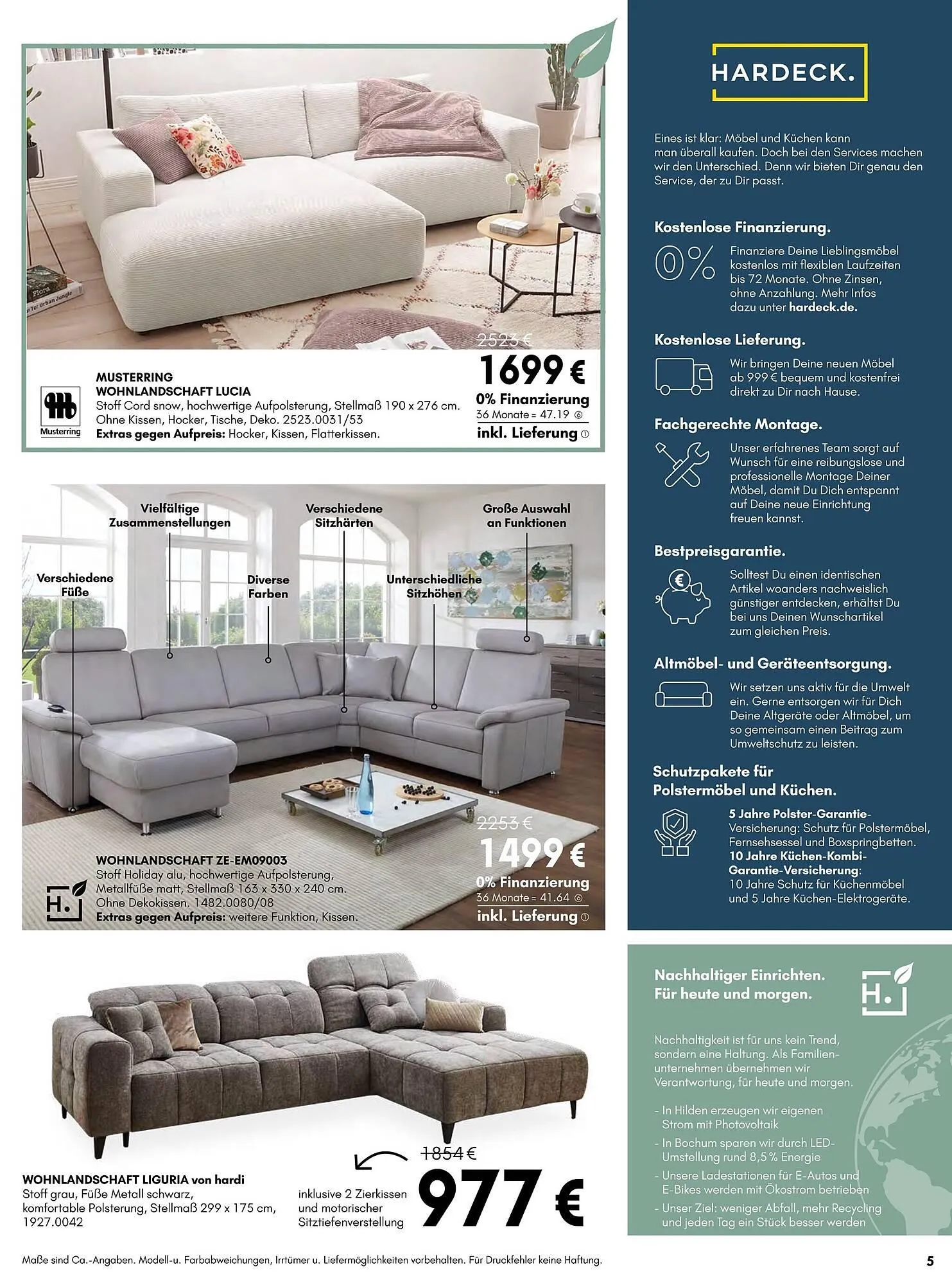 Hardeck Prospekt von 27. Oktober bis 9. November 2025 - Prospekt seite 5