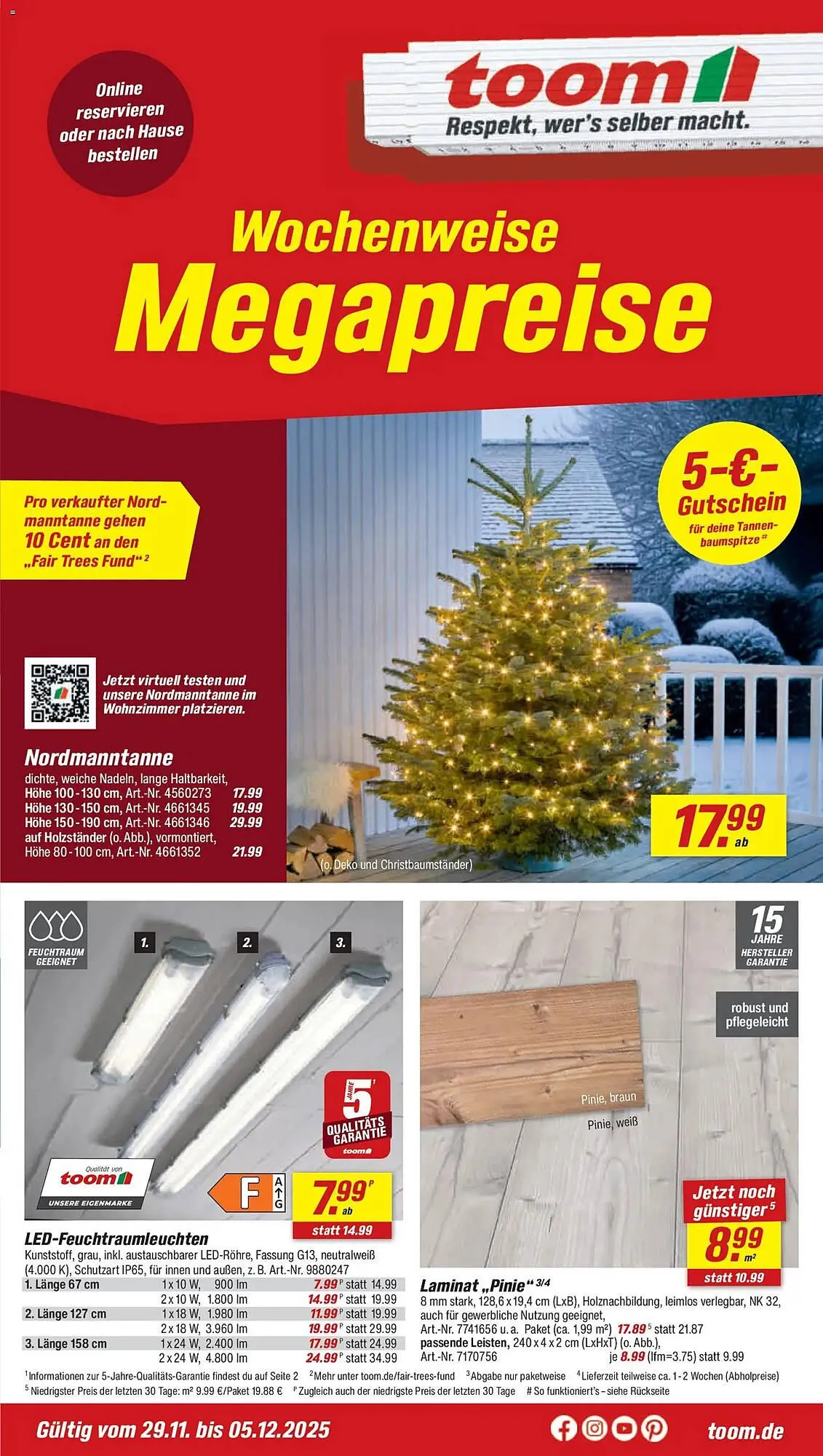 Toom Baumarkt Prospekt von 29. November bis 5. Dezember 2025 - Prospekt seite 3