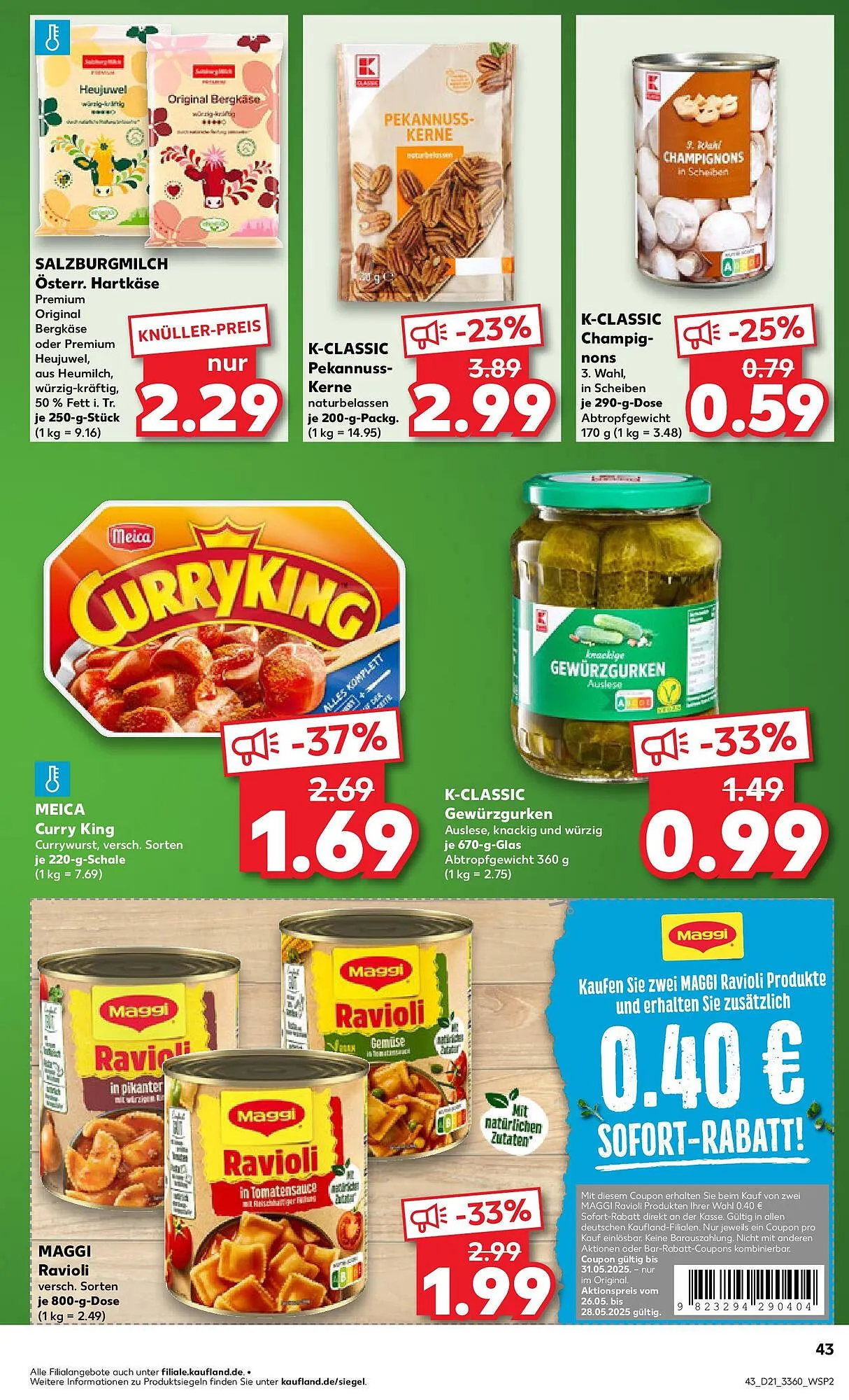 Kaufland Prospekt von 25. Mai bis 28. Mai 2025 - Prospekt seite 4