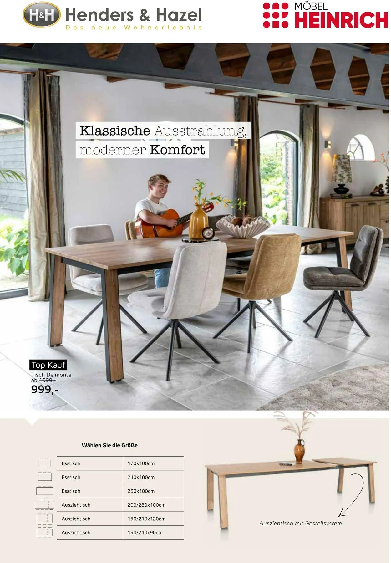 Möbel Heinrich Aktueller Prospekt von 3. November bis 4. Januar 2026 - Prospekt seite 4