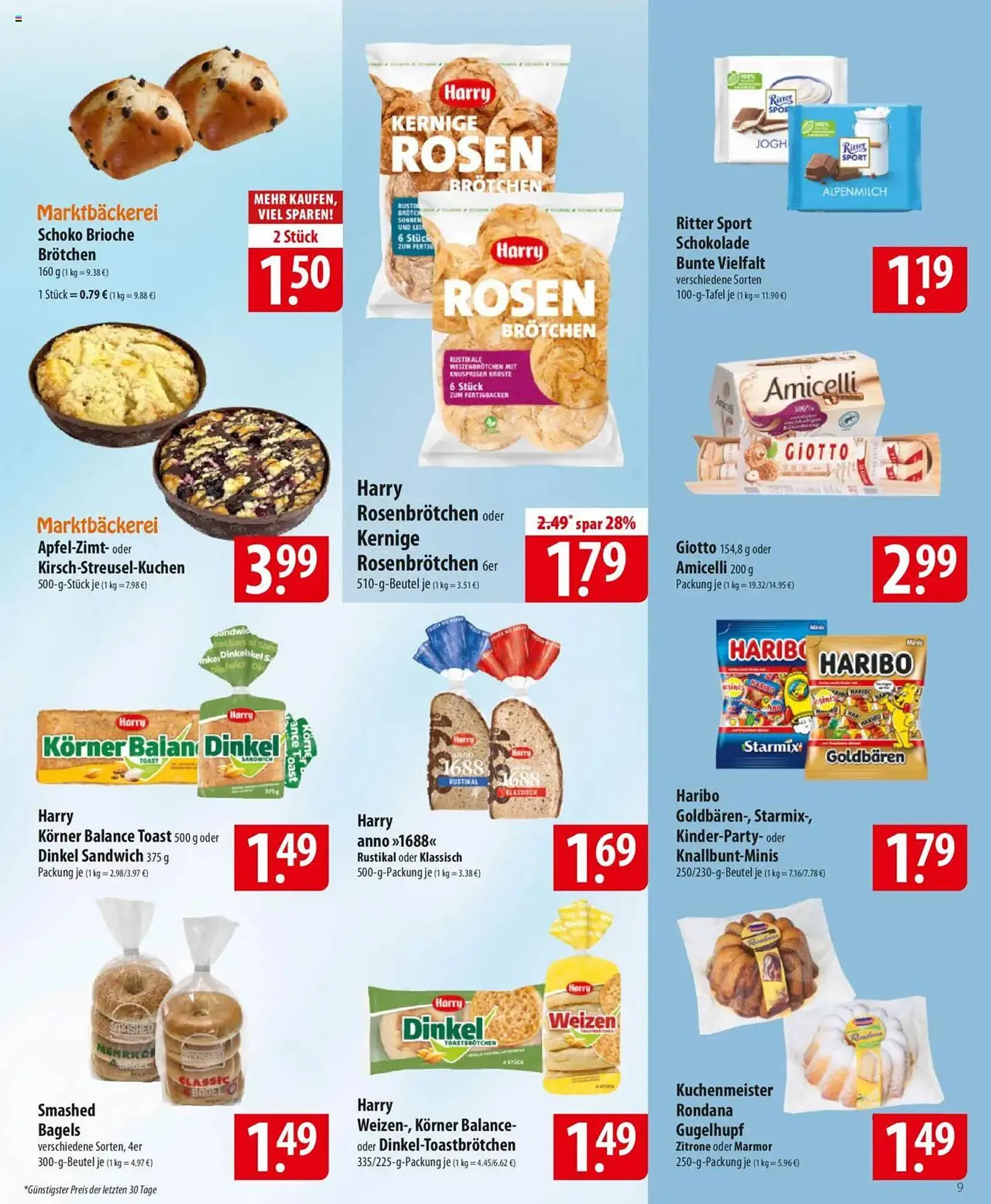 Famila Nord Ost Prospekt von 14. April bis 19. April 2025 - Prospekt seite 9