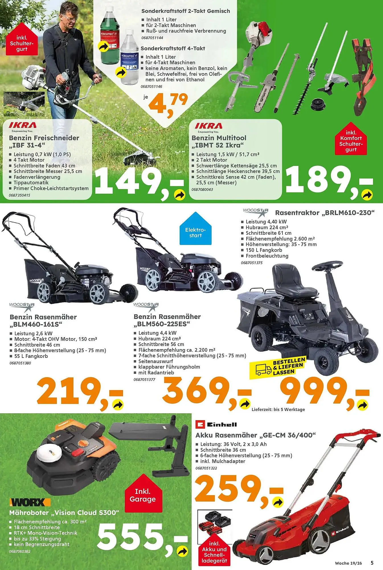 Globus Baumarkt Prospekt von 3. Mai bis 9. Mai 2026 - Prospekt seite 5