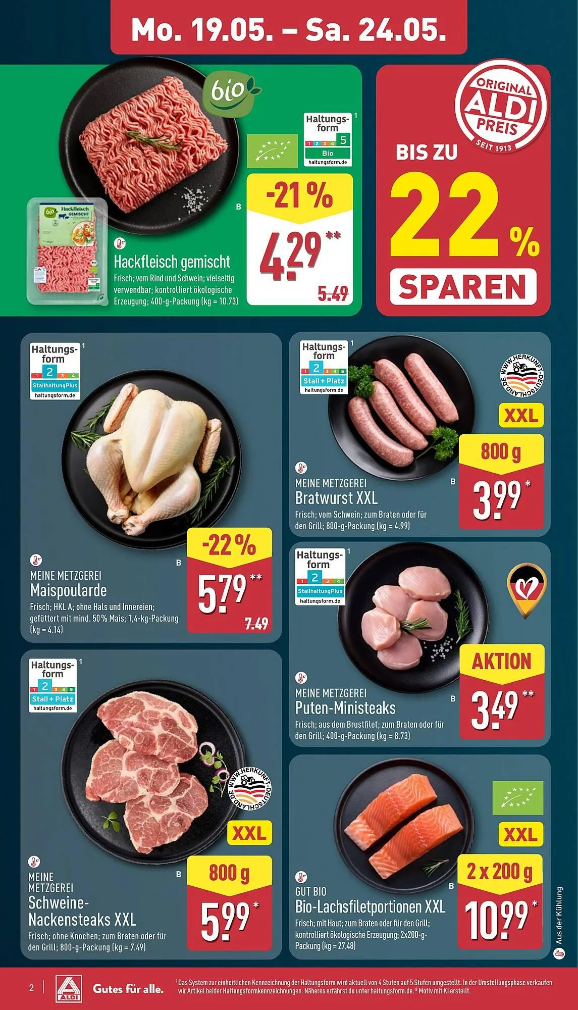 Aldi Nord Prospekt von 19. Mai bis 25. Mai 2025 - Prospekt seite 6