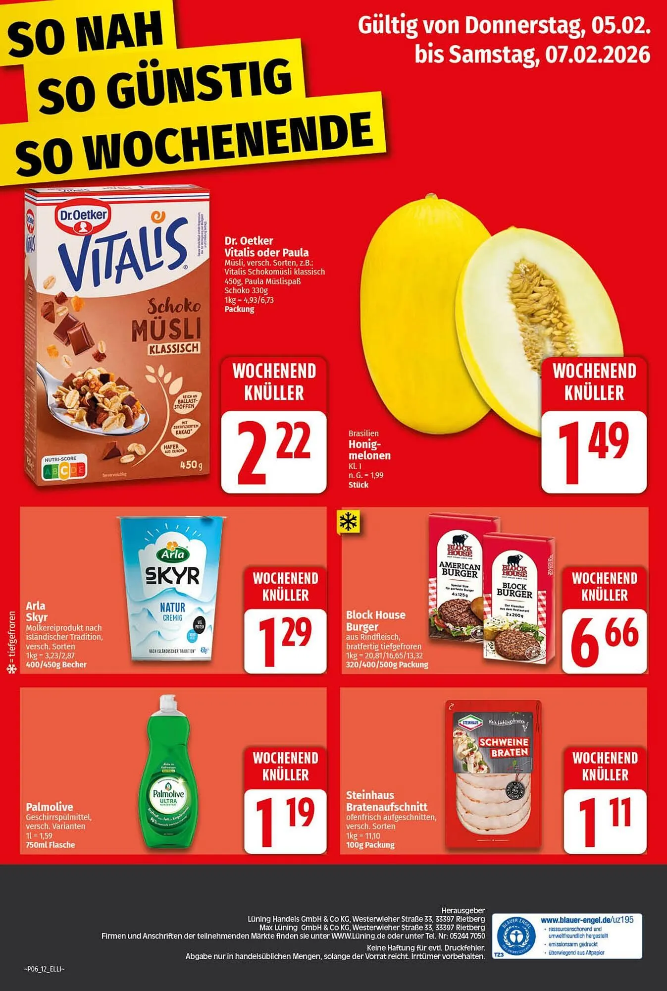 Elli Markt Prospekt von 2. Februar bis 7. Februar 2026 - Prospekt seite 13